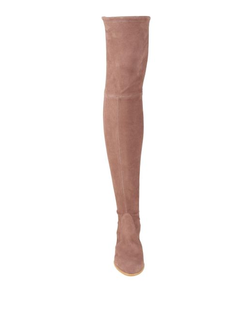 Stuart Weitzman White Boots