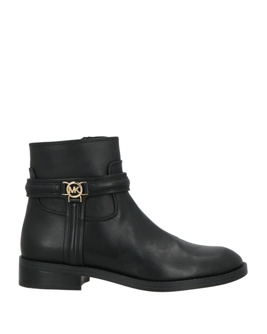 MICHAEL Michael Kors Black Ankle Boots