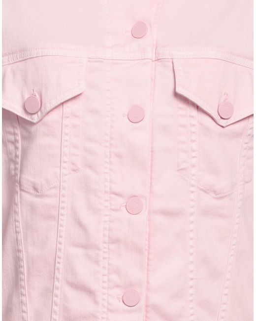 Jacob Cohen Pink Denim Outerwear