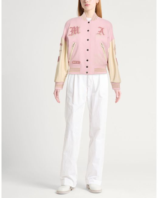 Amiri Pink Jacket Wool, Polyamide