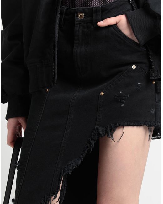 VAQUERA Black Mini Skirt