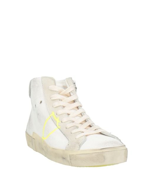 Philippe Model White Sneakers for men