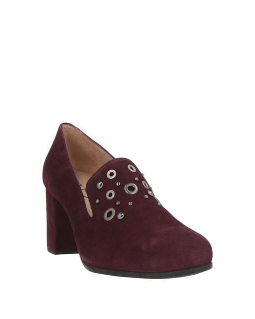 Unisa Purple Plum Loafers Leather