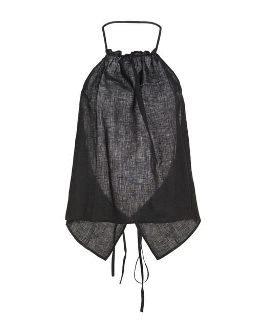 Aspesi Gray Top Linen