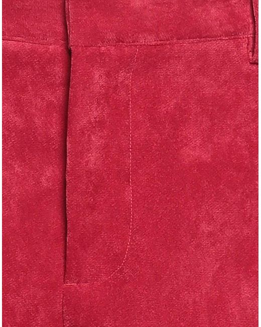 Daniele Alessandrini Red Trouser for men