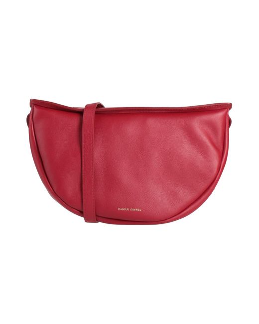 Mansur Gavriel Red Cross-Body Bags