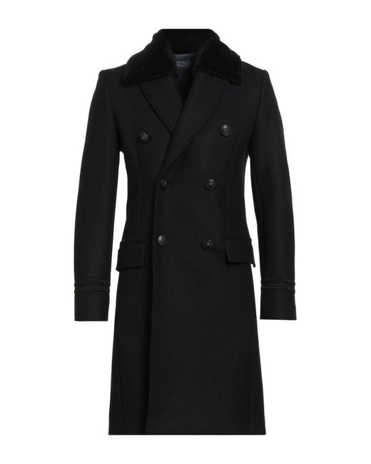 The Kooples Black Coat for men