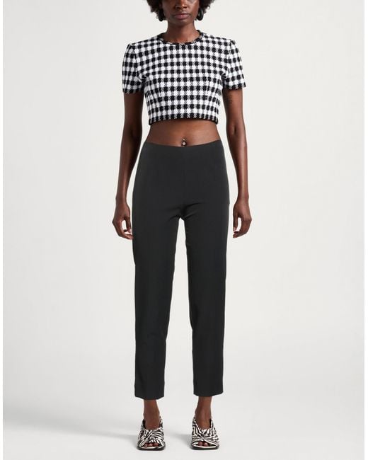 Berwich Black Pants Polyester, Elastane