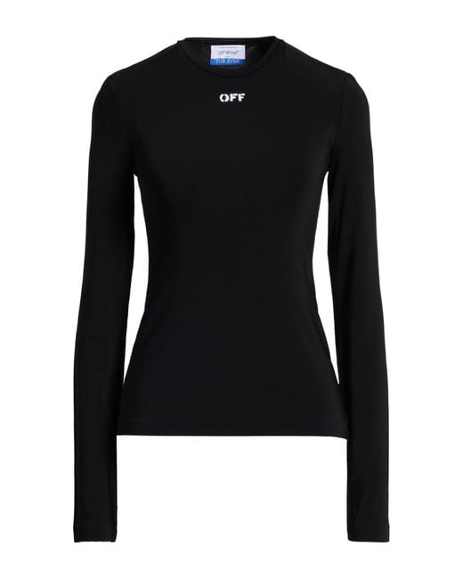 T-Shirt di Off-White c/o Virgil Abloh in Black