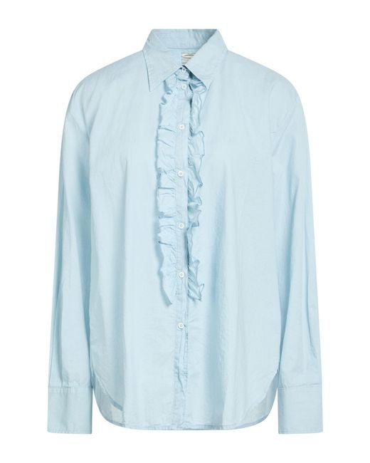 Massimo Alba Blue Sky Shirt Cotton