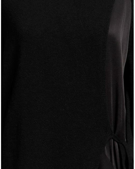 Semicouture Black Maxi Dress