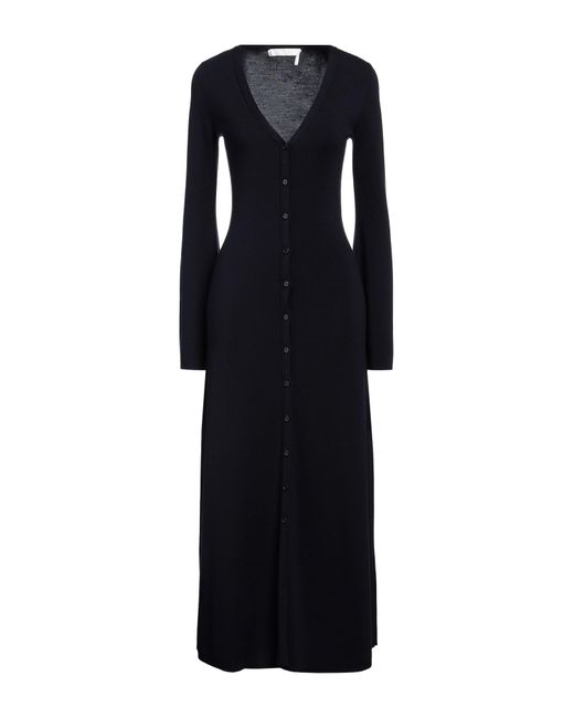 Robe longue Chloé en coloris Black