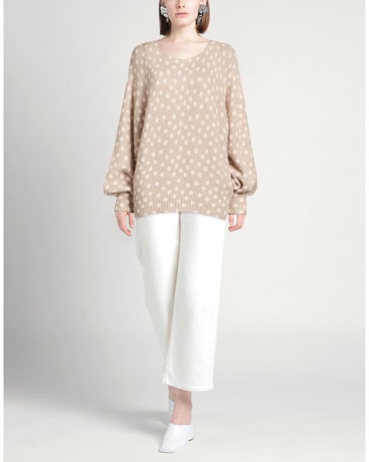 Shirtaporter Natural Sweater Acrylic, Polyamide, Alpaca Wool, Wool
