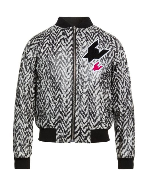 Kris Van Assche Gray Jacket Cotton, Polyurethane for men