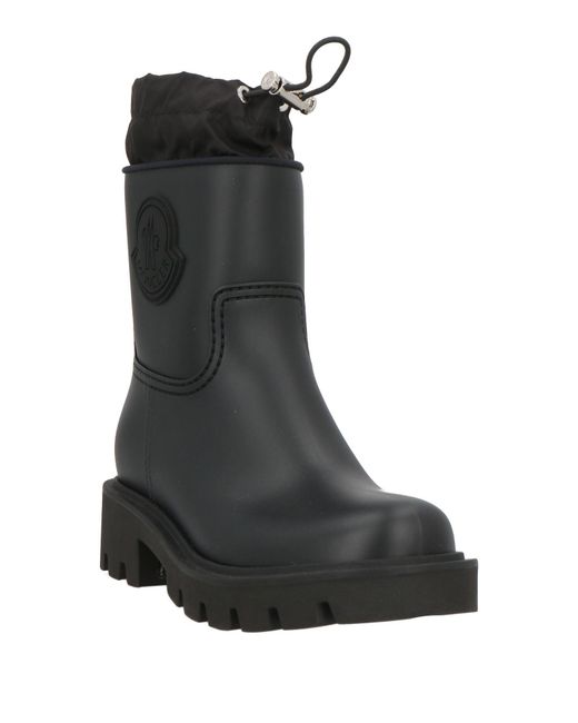 Moncler Black Ankle Boots