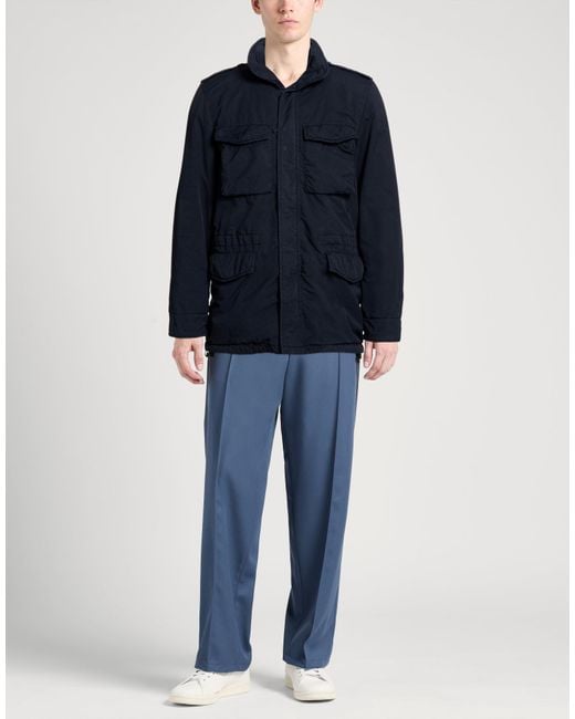 Aspesi Blue Jacket Polyester, Polyamide for men