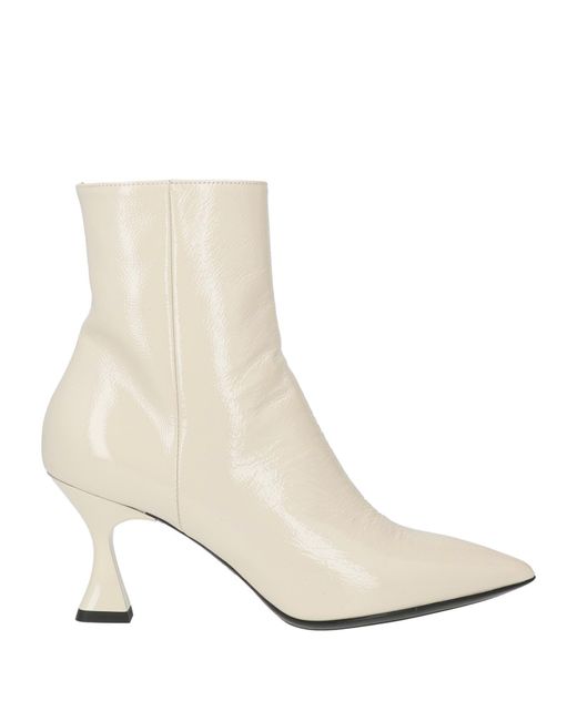 Walter Violet White Stiefelette