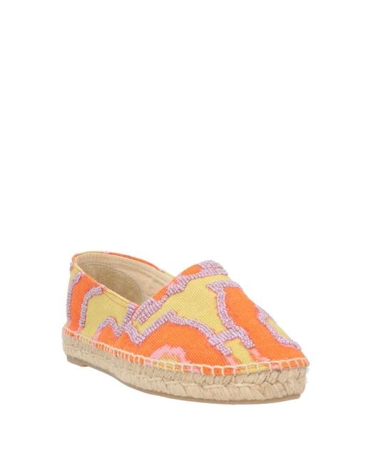 Maliparmi Orange Espadrilles