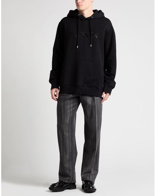 Lanvin Black Sweatshirt for men