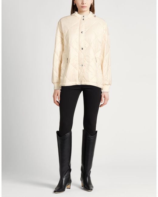 Eleventy Natural Cream Puffer Polyamide