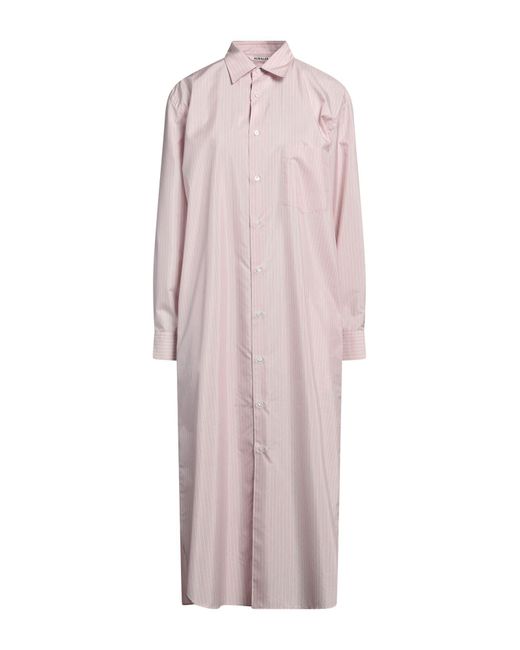 Auralee Pink Midi Dress