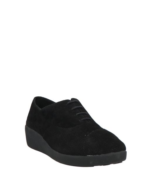 Fitflop Black Lace-up Shoes
