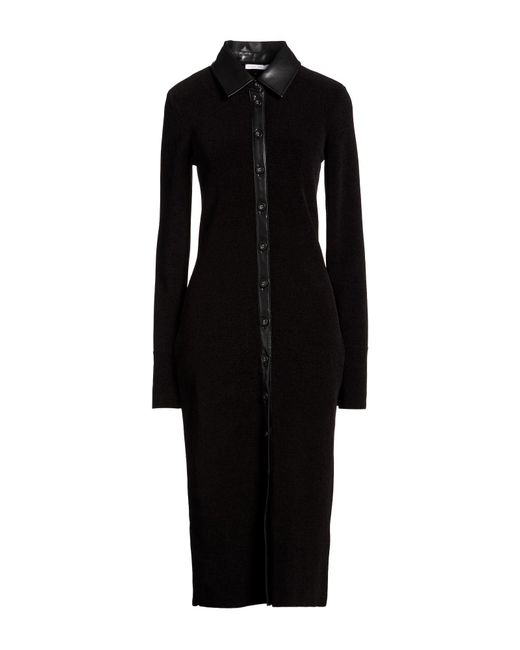 Patrizia Pepe Black Midi Dresses