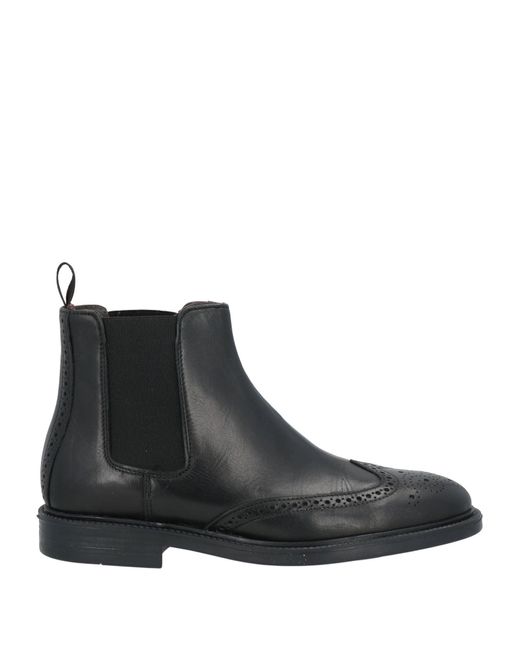 Liu Jo Black Ankle Boots Leather for men