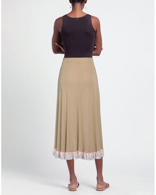 M Missoni Natural Midi Skirt