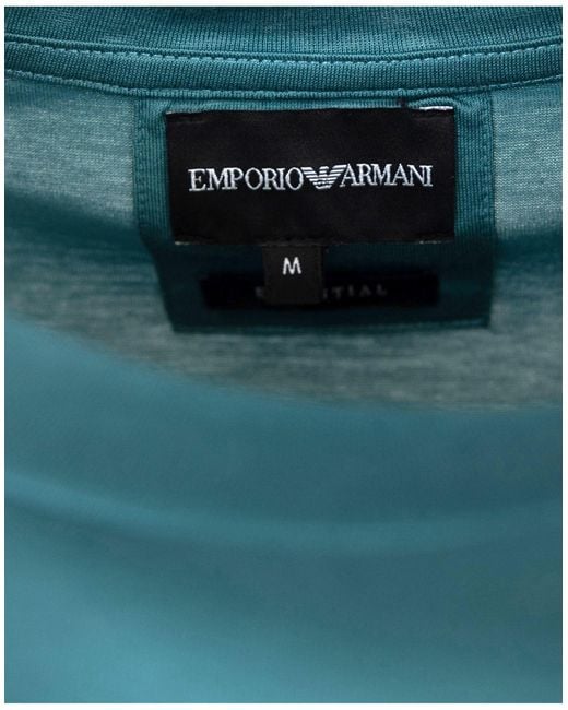Emporio Armani T-shirts in Blue für Herren