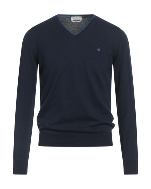 Brooksfield Blue Jumper for men