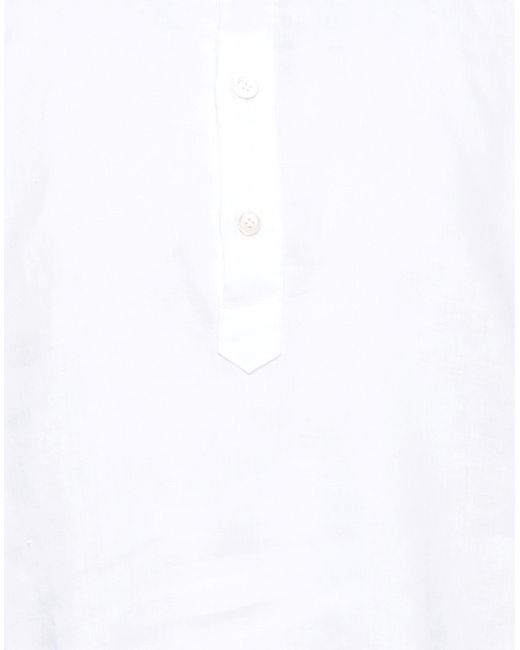 Eleventy Mens 979MA0294MAG2500911 White Linen T-Shirt
