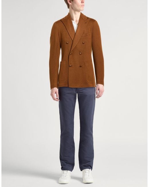 Tagliatore Brown Blazer for men