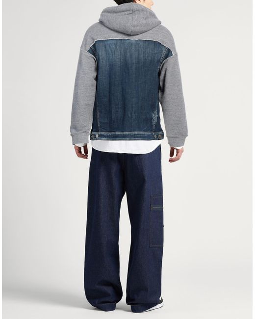 DSquared² Blue Denim Outerwear for men