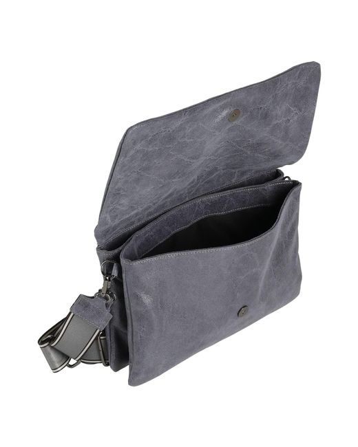 Marc Ellis Gray Handbag Leather