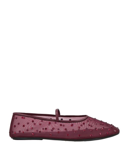 Jeffrey Campbell Purple Ballet Flats