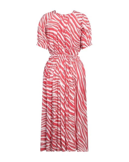 MICHAEL Michael Kors Red Midi-Kleid