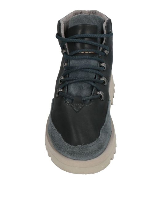 Satorisan Black Ankle Boots Leather for men