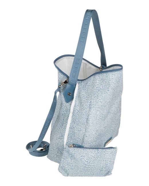 Borbonese Blue Handbag