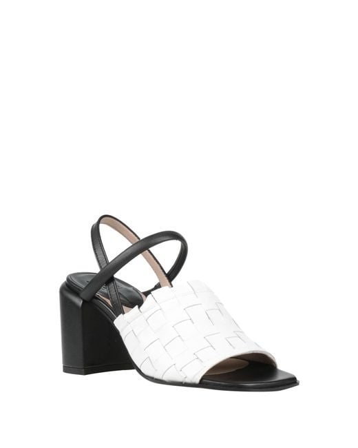 Ixos White Sandals Leather
