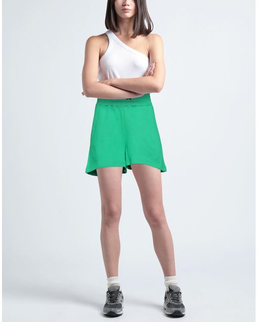 Chiara Ferragni Green Shorts & Bermuda Shorts