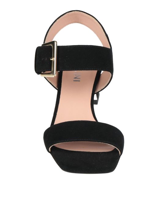 Pollini Black Sandale