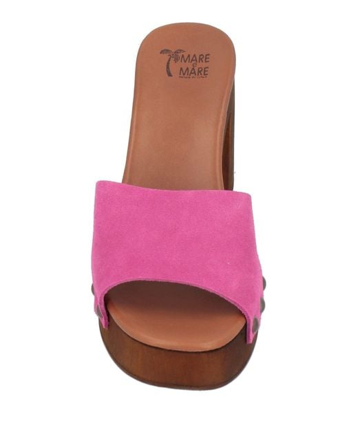 Mare Mare Pink Mules & Clogs