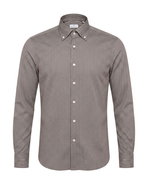 Sonrisa Gray Dark Shirt Cotton for men