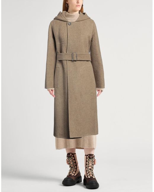 Burberry Natural Coat Wool, Cashmere