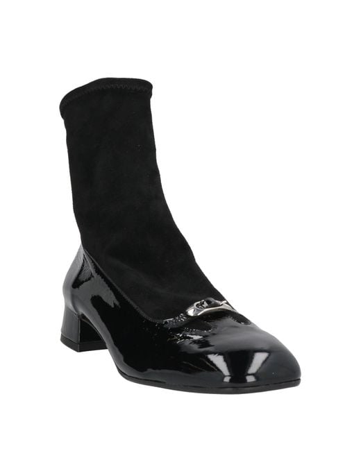 Roberto Del Carlo Black Ankle Boots Leather