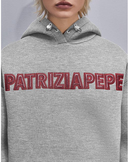Sweat-shirt Patrizia Pepe en coloris Gray