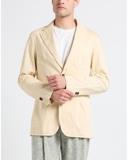 Massimo Alba Natural Blazer Cotton for men
