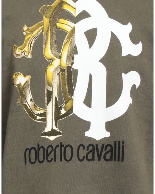 Roberto Cavalli Gray Sweatshirt for men