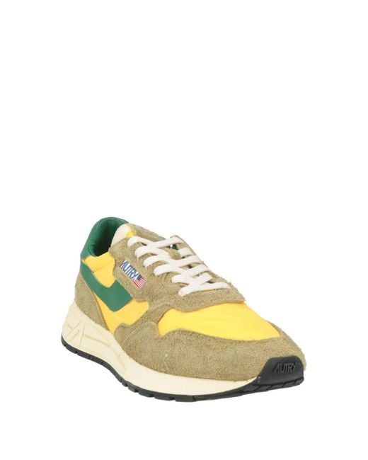 Autry Yellow Sneakers for men